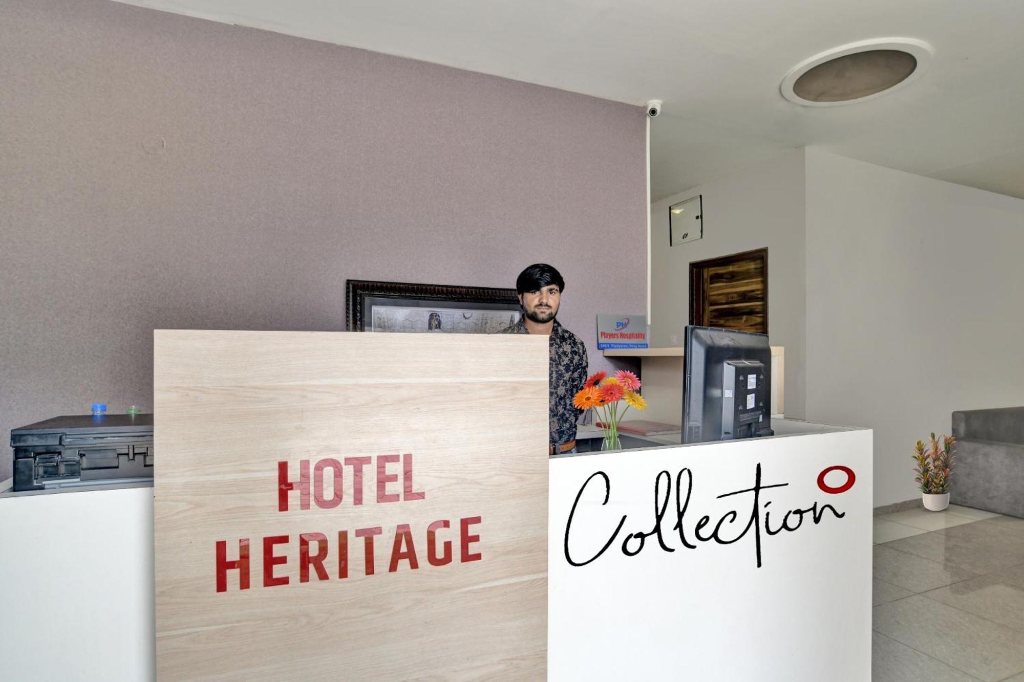 Hotel Collection O Heritage Indore Esterno foto